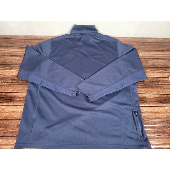 Nike Dr-Fit Michigan Wolverines 1/4 Zip Jacket Navy Blue Mens XXL - Picture 5 of 6